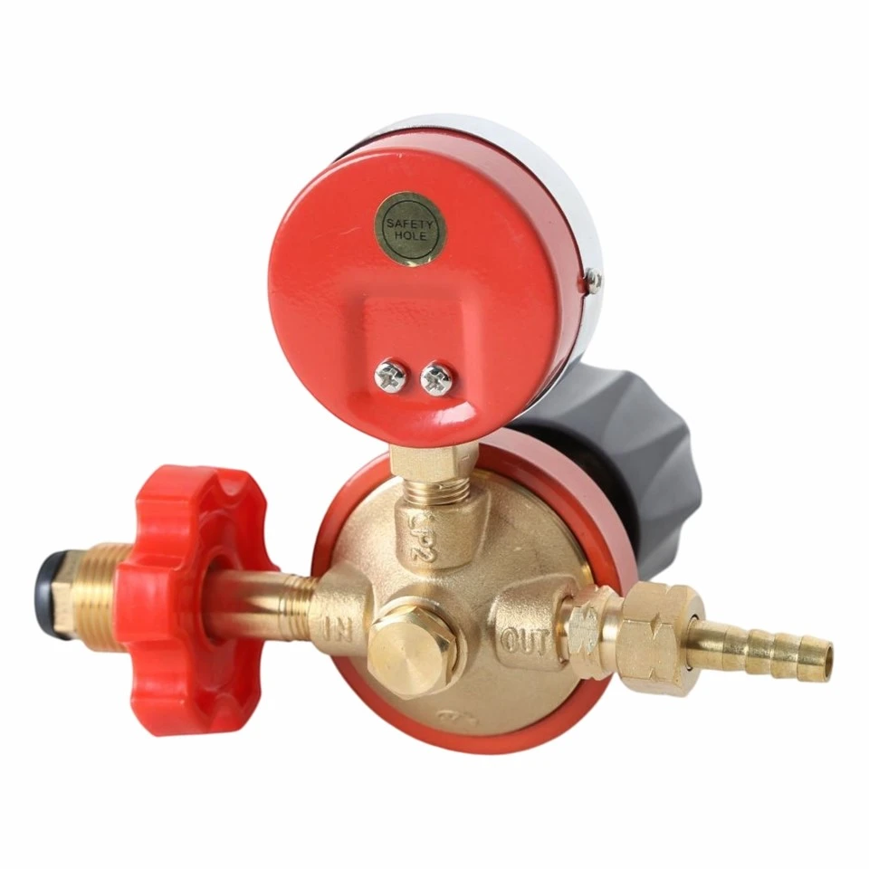 LPG Propane Brass Regulator Pressure Reducer factory LPG Propane Brass Regulator Pressure Reducer factory